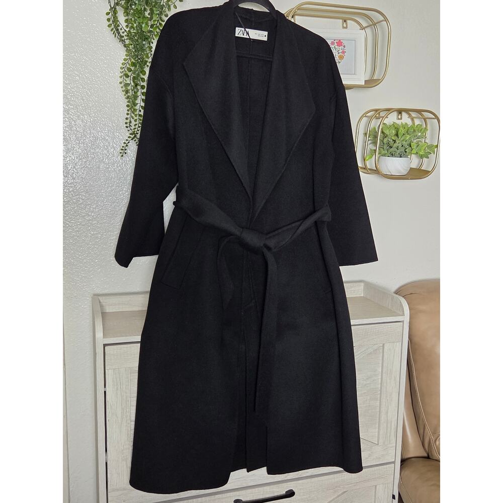 ZARA womens oversize coat size S‎
